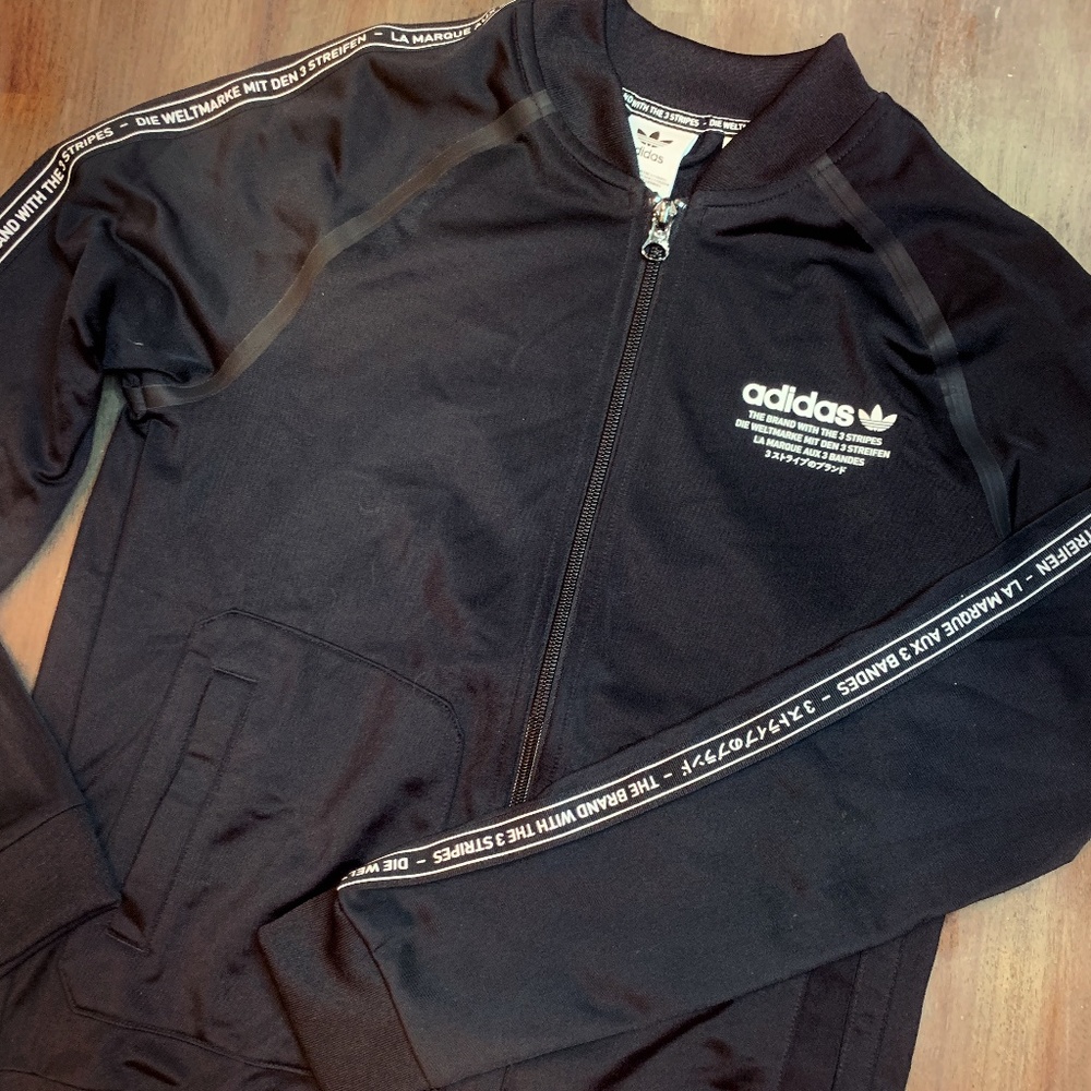Adidas "Brand with the Three Stripes" Track Jacket